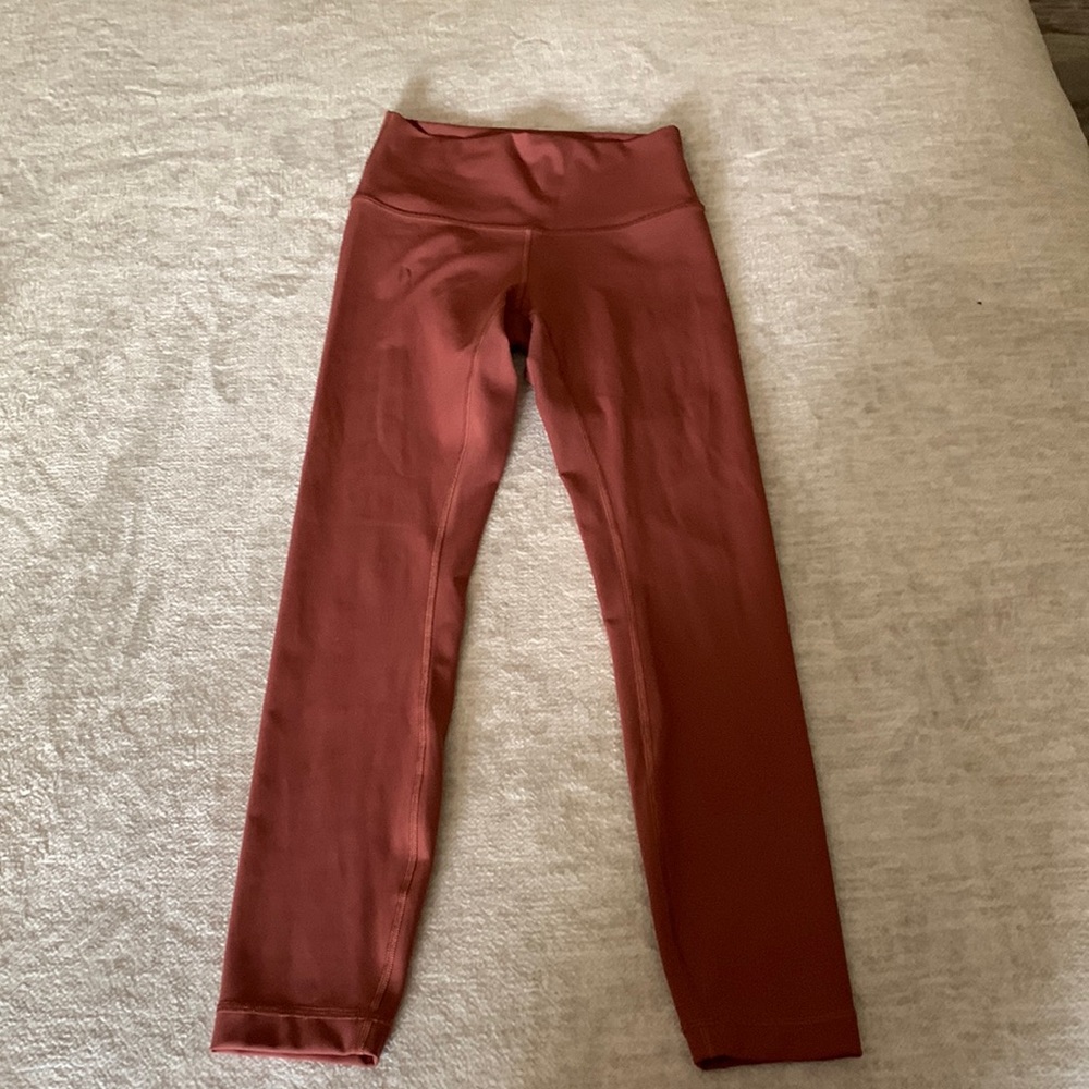 Lululemon Wunder Under 25” Ancient Copper Size 4